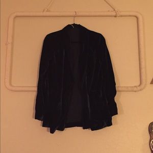 NWOT Free People Velvet Blazer